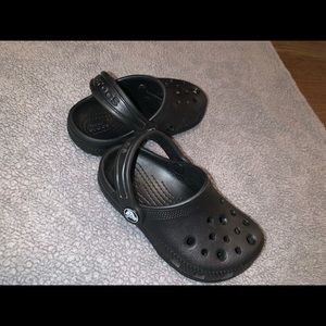 Toddler Black Crocs